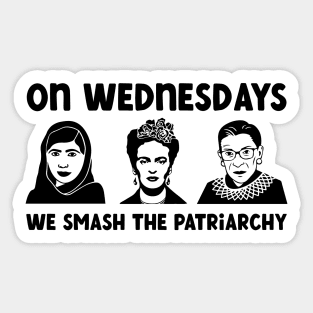 Smash The Patriarchy Sticker